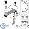 Ideal Standard Waterways CD Bath Shower Mixer Spare Parts